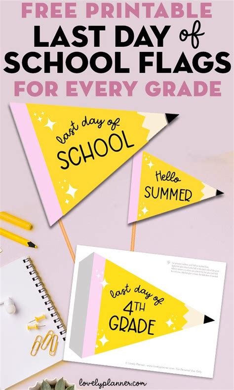 Last Day Of School Signs 2023 2024 Free Printables Artofit