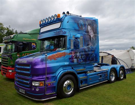 Scania R580 T Cab Yx06nxb Customised Trucks Show Trucks Big Trucks