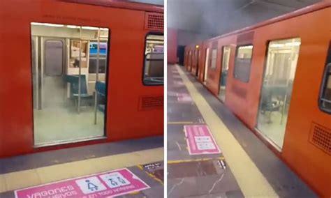 Retrasos En L Nea Del Metro Humo Provoca Desalojo En Estaci N Tacubaya