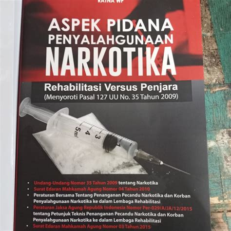 Jual Buku Pidana Buku Aspek Pidana Penyalahgunaan Narkotika Edisi