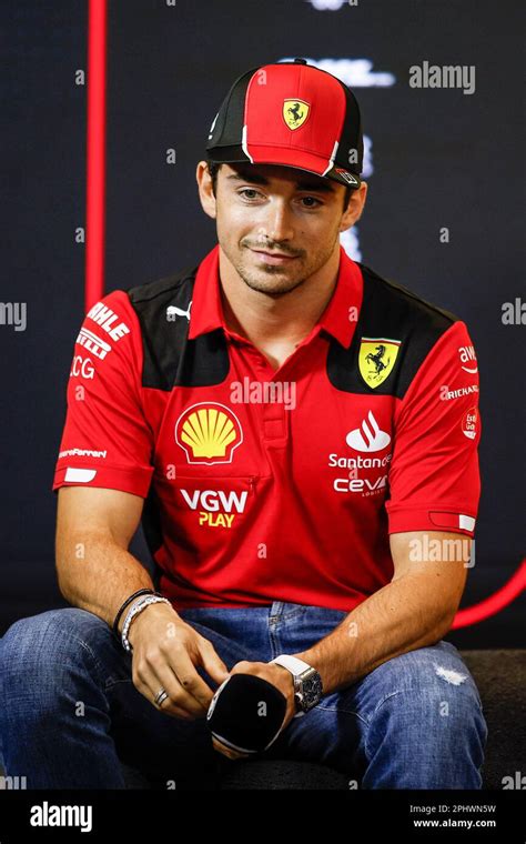 Melbourne Australie 30th Mar 2023 LECLERC Charles Mco Scuderia