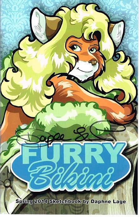 Furry Bikini Sketchbook By Daphne Lage Graphic Novels Tpbs