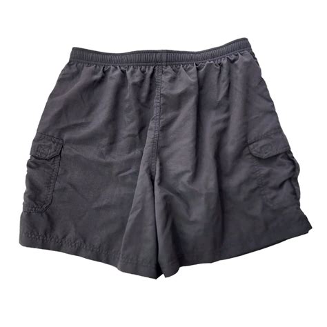 Ll Bean Mens Large Classic Supplex Sport Swim Trunks Shorts Mesh Lined