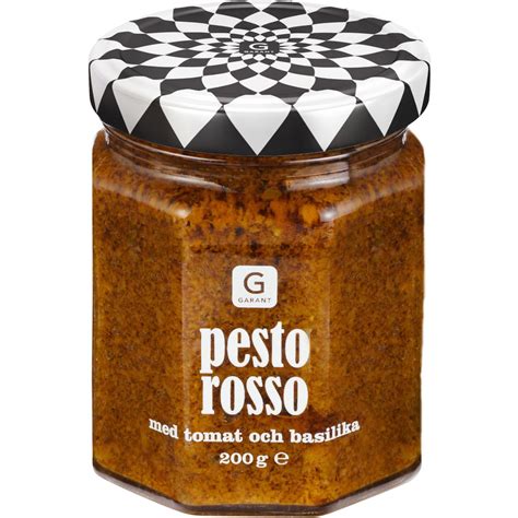 PESTO ROSSO 200G Ditt Svenska Skafferi