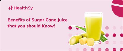 Benefits Of Sugar Cane Juice That You Should Know Healthsy Article