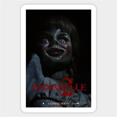 Annabelle 2 Movie Poster Annabelle 2 Sticker Teepublic