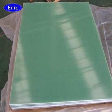 Green And Yellow Color Insulation Epoxy Fiberglass Cloth Fr Sheet