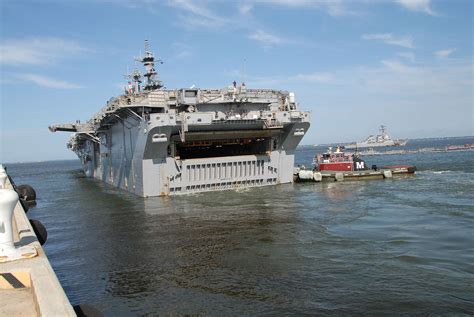 The Amphibious Assault Ship Uss Wasp Lhd Departs Nara Dvids