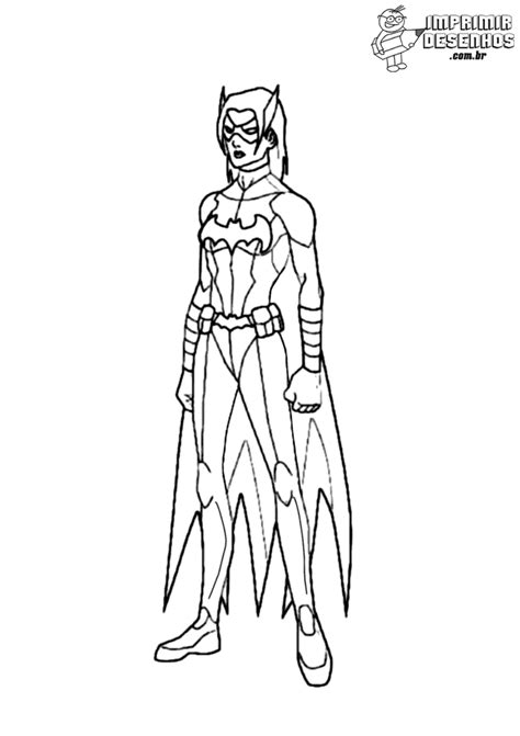 Batwoman Para Colorir Imprimir Desenhos