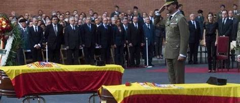 Funeral Por Los Agentes Asesinados En Afganistan