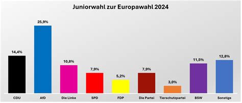 Juniorwahl zur Europawahl 2024 Diesterweg Gymnasium hat gewählt Das