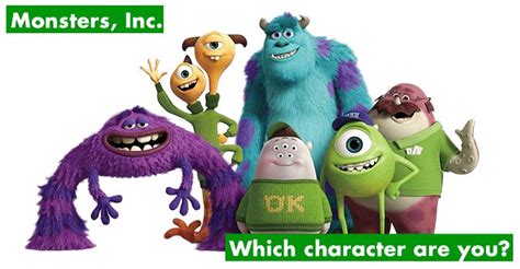 Which Monsters Inc Character Are You Animation Quizkie