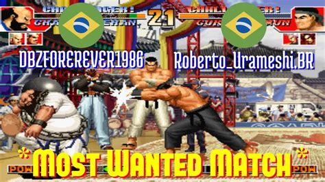 FT20 Kof97 DBZFOREREVER1986 BR Vs Roberto Urameshi BR BR King Of