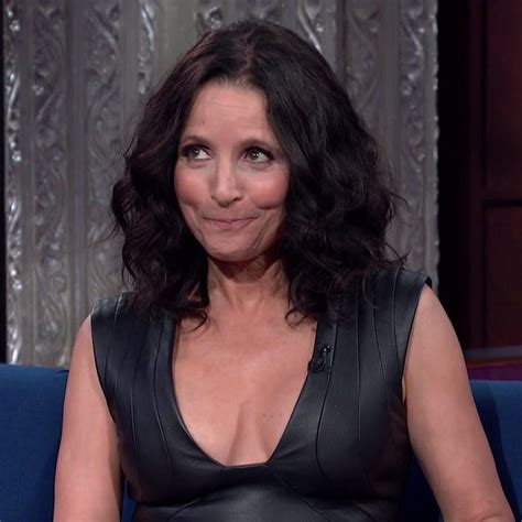 Smirking Nice Cleavage Of Julia Louis Dreyfus Nude