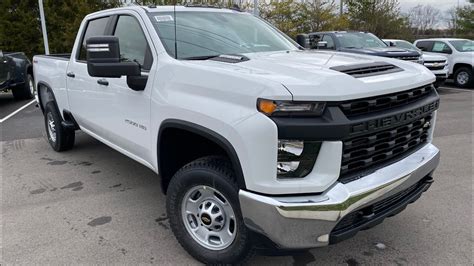 2020 Chevy Silverado 2500hd 4wd Diesel Crew Cab Work Truck Youtube