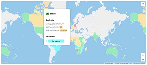 Free & Interactive Language World Map : r/languagelearning