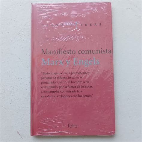 Manifiesto Comunista Marx Y Engels Folio MercadoLibre