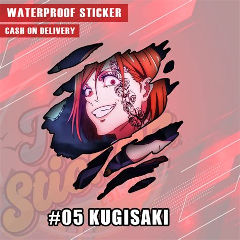 Jujutsu Kaisen Scratch Anime Waterproof Sticker Shopee Philippines