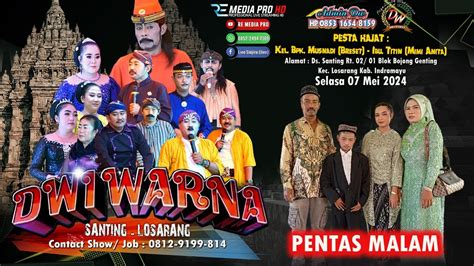 LIVE STREAMING SANDIWARA DWI WARNA SANTING I SELASA 07 MEI 2024 I