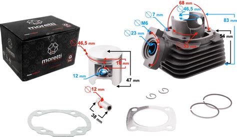 Cz Ci Motocyklowe Moretti Cylinder Do Skutera T Cc Buxy Opinie I