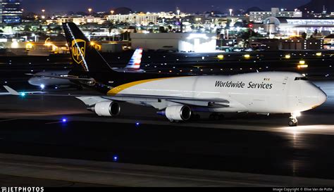 N Up Boeing R F Scd United Parcel Service Ups Elise Van