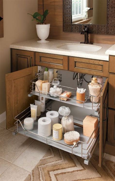 Bathroom Cabinet Storage Solutions