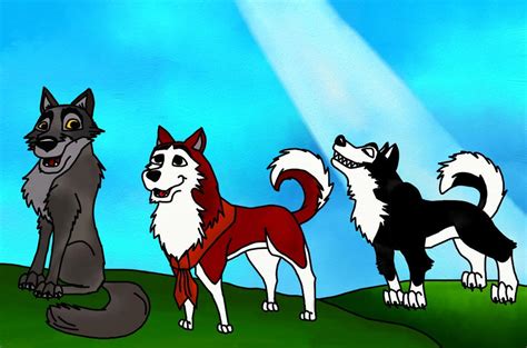 Balto Jenna and Steele as puppies by Vlcek222 on DeviantArt