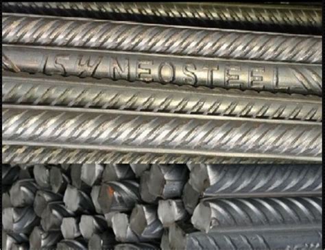 Mild Steel 10mm Jsw Neosteel Tmt Bar 12 Meter Grade Fe 500D Rs