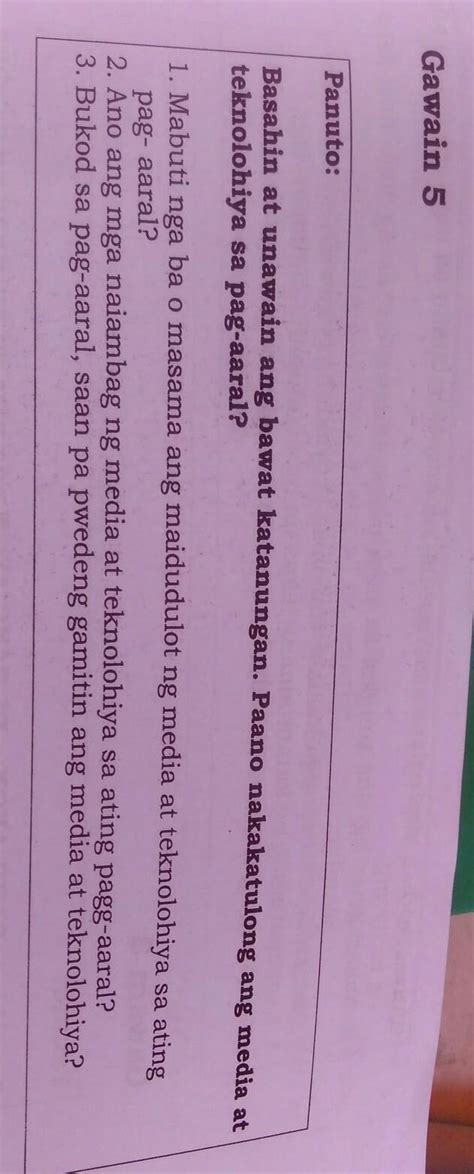 Patulong Po Nito Plsss Kailangan Ko Po Ng Matino Po Na Sagot Plss