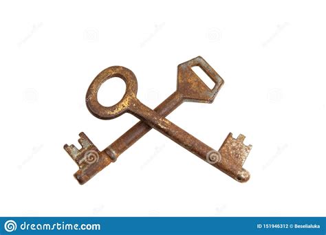 Old Rusty Keys Stock Photo Image Of Ancient Retro 151946312