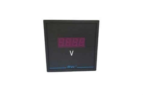 Digital Panel Voltmeter Ac 72 72 Model 2erid72v P6 Revalco