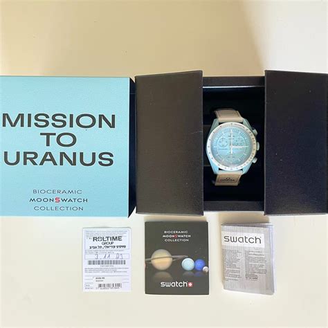 No Reserve Price Swatch X Omega Moonwatch Mission To Uranus