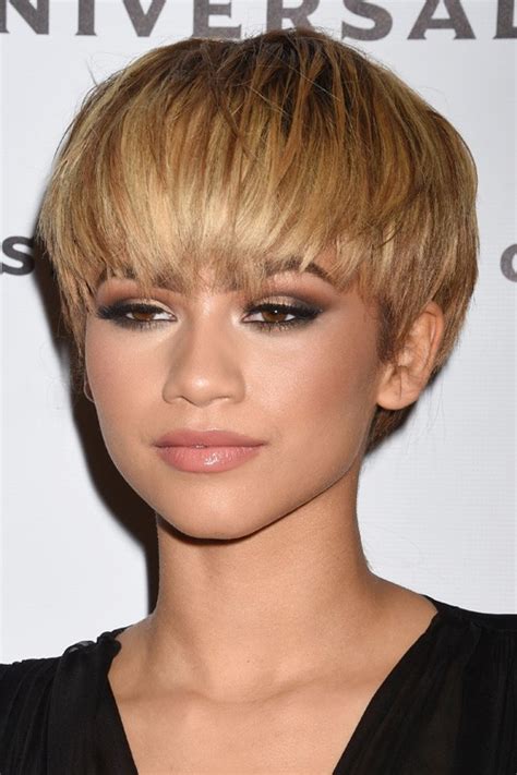 Light Brown Pixie Hair