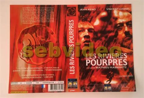 Jaquette Vhs Gaumont Les Rivieres Pourpres Specimen Eur