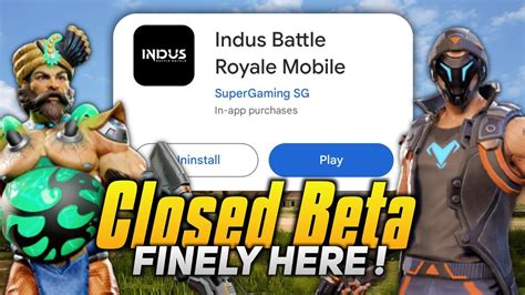 Indus Battle Royale Closed Beta Is Here 🤯 Download Now Youtube