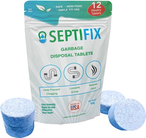 Amazon Septifix Septic Tank Treatment Tabs Live Aerobic Bacteria