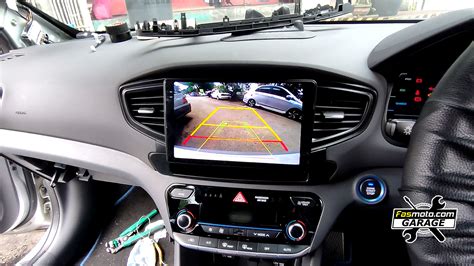 Hyundai IONIQ Teyes CC3 2K Android Head Unit Installed Factory