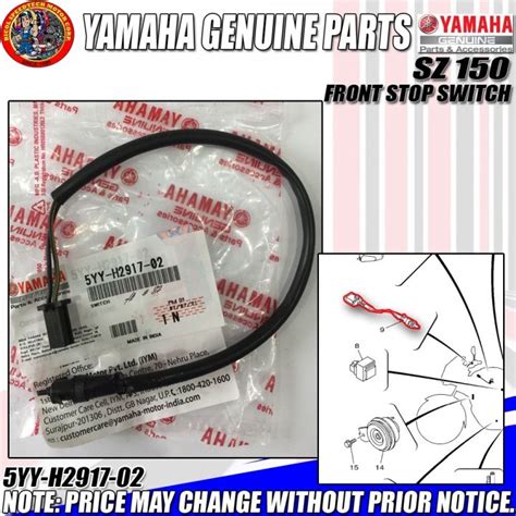 Sz Front Stop Switch Ygp Genuine Yy H Lazada Ph