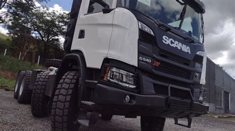 DIRIGIMOS UM SCANIA G540 XT 8X4 2022 OFFROAD YouTube