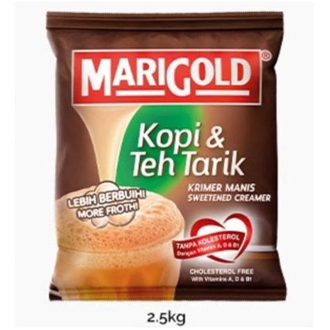 Marigold Susu Kopi Teh Tarik Teapot Krimer Manis Lebih Berbuih Kg