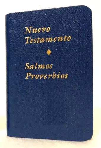 Testamento Con Salmos Y Proverbios De Bolsillo MercadoLibre