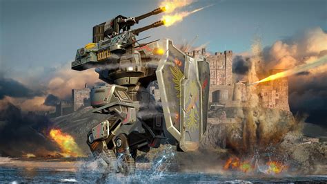 Epic War Robots Battle Hd Wallpaper