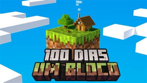 SOBREVIVENDO 100 DIAS EM APENAS 1 BLOCO NO MINECRAFT EP1 YouTube