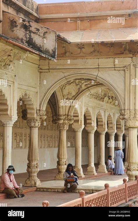 Agra Fort In Agra Uttar Pradesh India On May 04 2022 Agra Fort Was