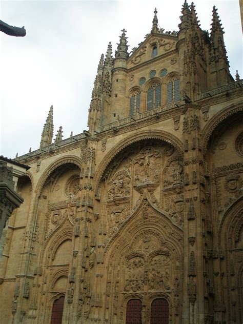 Catedral Nueva De Salamanca Portadas Del Nacimiento Y La E Flickr