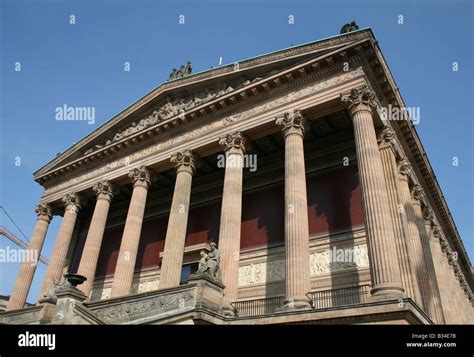 Exterior View Of Alte Nationalgalerie Old National Gallery Museum