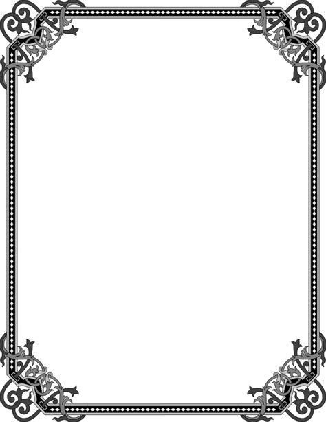 Gothic Page Border