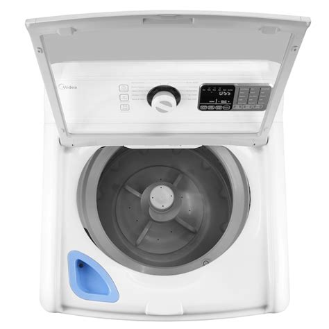 Midea 45 Cu Ft High Efficiency Agitator Top Load Washer White In The