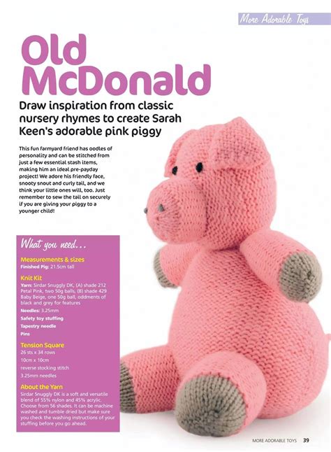 Free Tiny Bear Knitting Pattern Artofit