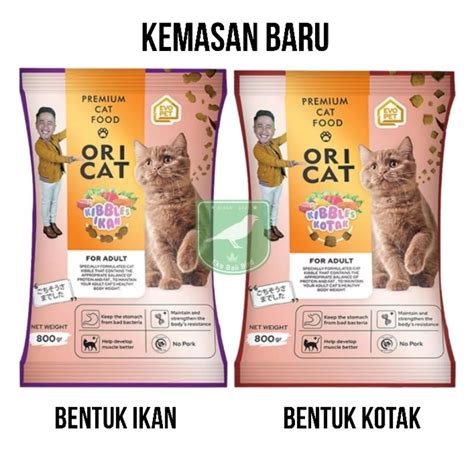 Jual Makanan Kucing Oricat Ori Cat Food Murah Shopee Indonesia